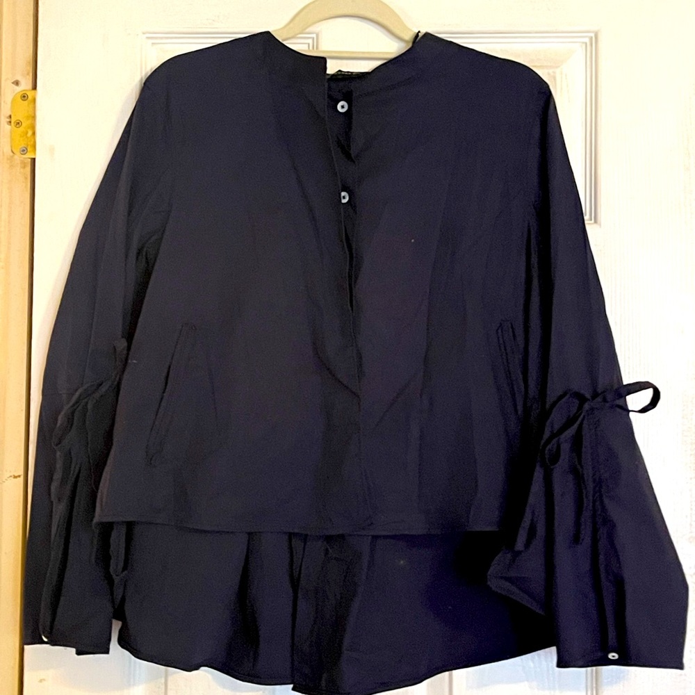Zara Woman Long Sleeved Blouse see description